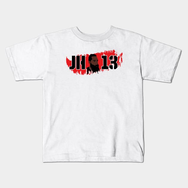 JAMES HARDEN Kids T-Shirt by cakireemre4053@gmail.com